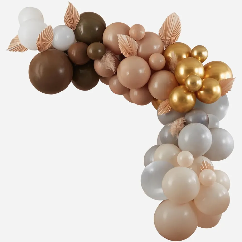Discount Ginger Ray Taupe And Chocolate Balloon Arch
