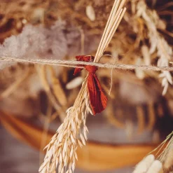 Cheap Arty Fêtes Factory Terracotta Cotton Gauze Ribbon