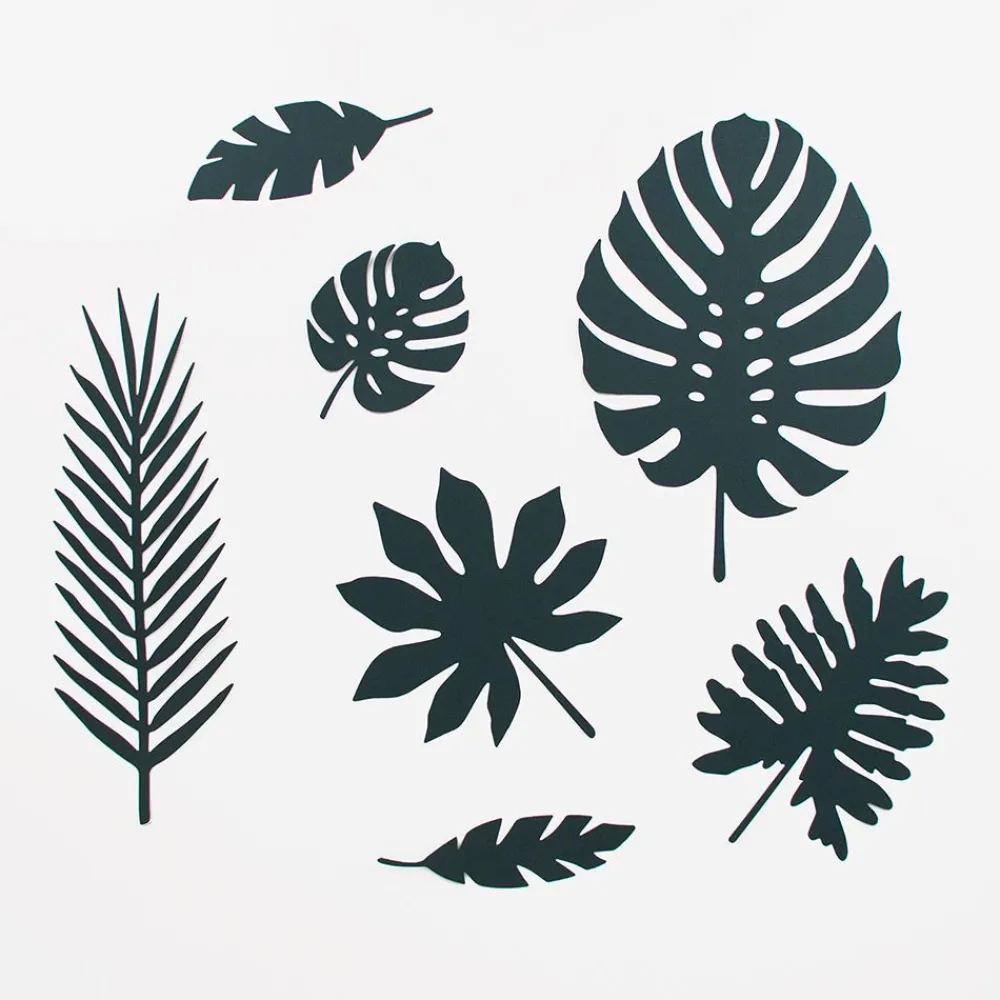 Cheap Party Deco Tropical Decorative Leaves