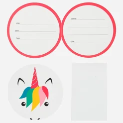 Online My Little Day Unicorn Birthday Invitation Card (8)