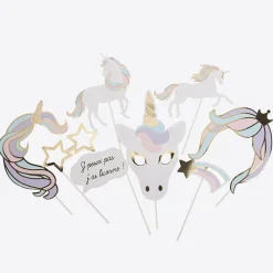 Fashion Arty Fêtes Factory Unicorn Photobooth Kit