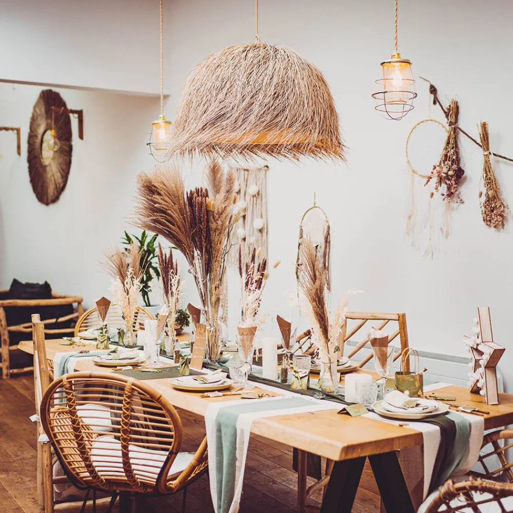 New Arty Fêtes Factory Verdigris Table Runner