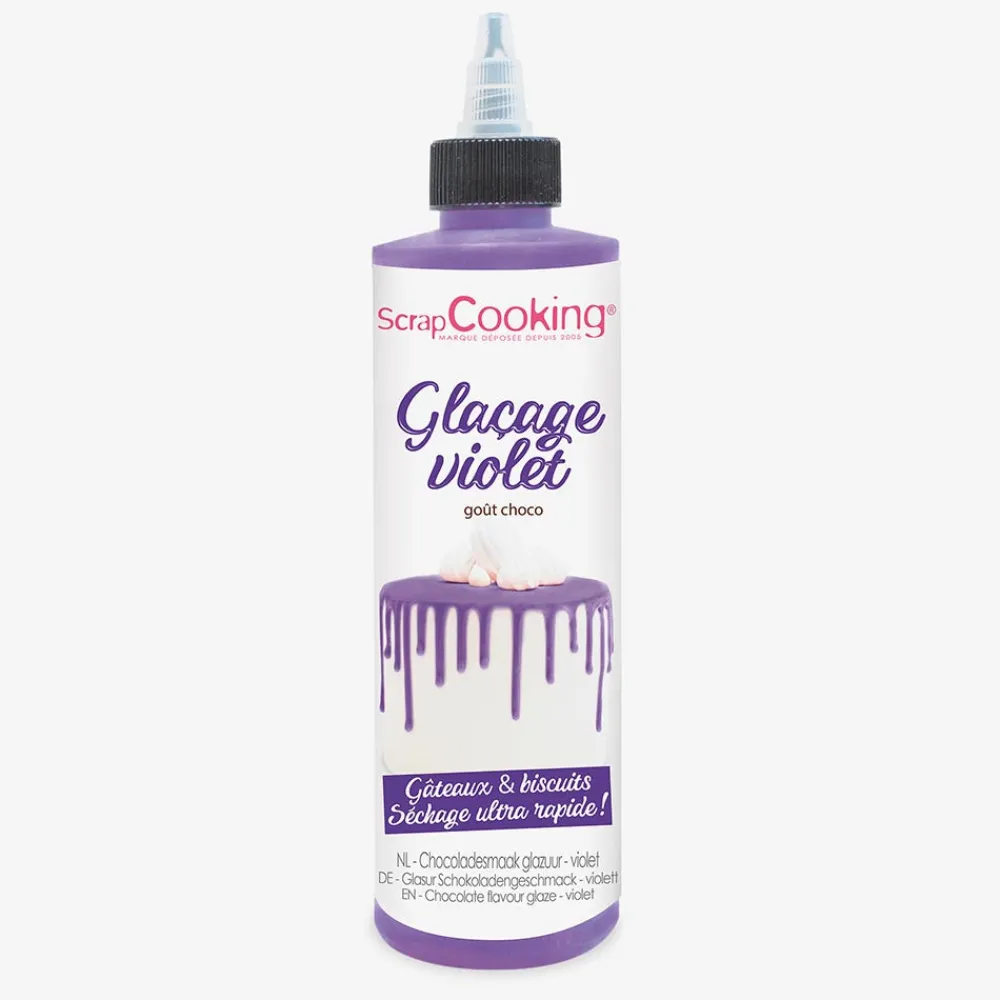 Flash Sale ScrapCooking Violet Chocolate Flavored Icing