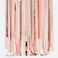 Best Ginger Ray Wall Decoration Kit: Rolls Of Pink, Peach And Rose Gold Crepe Paper