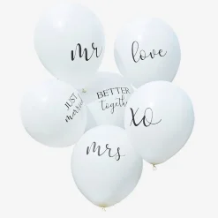 Discount Ginger Ray Wedding - 6 Wedding Balloons
