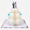 Discount Meri Meri Wedding Cake Pop-Up Card