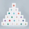 Fashion Rico Design White Advent Calendar With Gold Stars