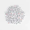 Fashion Graine Créative White Alphabet Beads