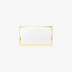 New Party Deco White And Gold Place Card (10)