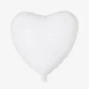 Discount Party Deco White Heart Helium Balloon