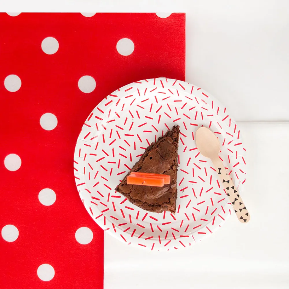 Online Françoise Paviot White Paper Tablecloth