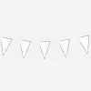 Clearance Party Pro White Pennant Garland