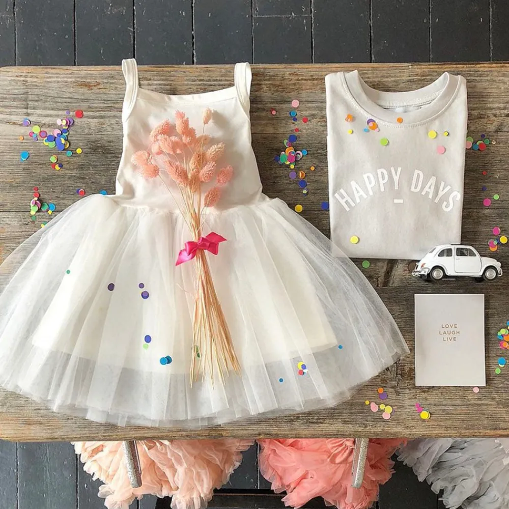 Outlet Bob&Blossom White Princess Dress