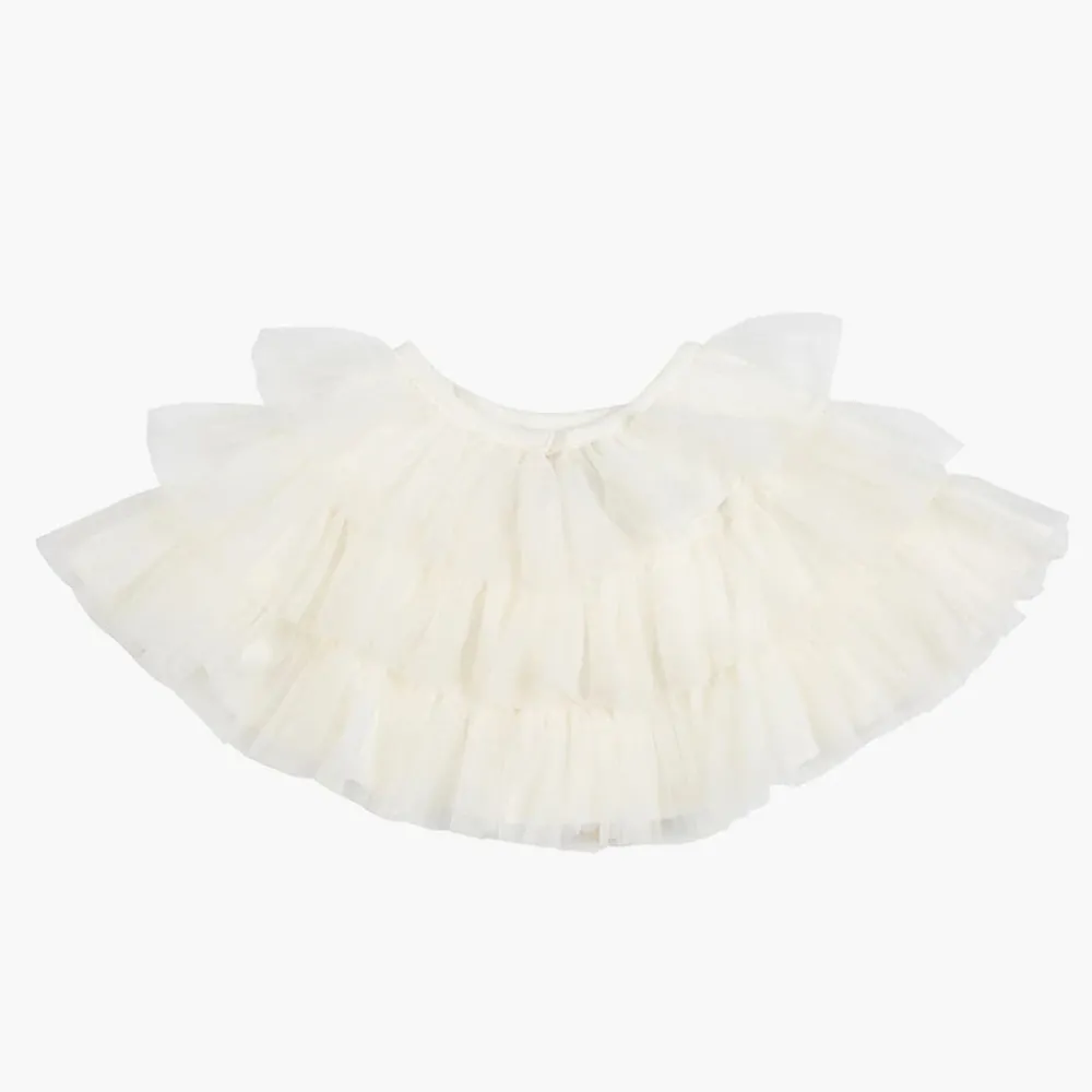 Best Bob&Blossom White Tulle Cape