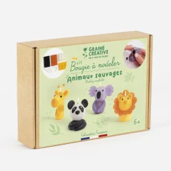 Fashion Graine Créative Wild Animal Modeling Candle Kit