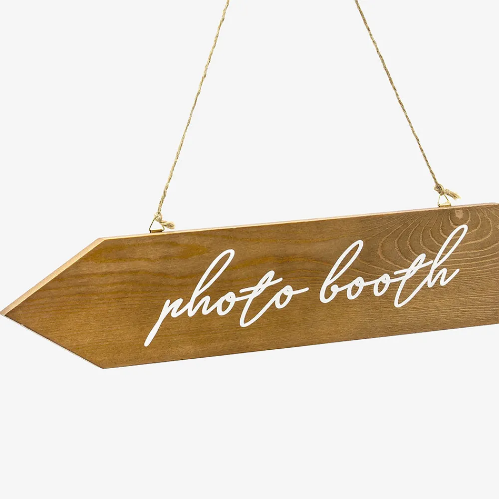 Flash Sale Party Deco Wooden Arrow Photo Booth