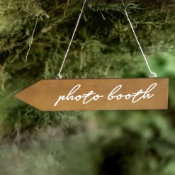 Flash Sale Party Deco Wooden Arrow Photo Booth