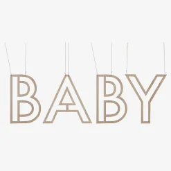Best Ginger Ray Wooden Baby Hanging Lamp