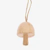 New Rico Design Wooden Mushroom Gift Tag