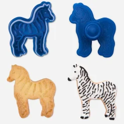 Hot Stadter Zebra Cookie Cutter With Pusher